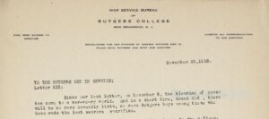 paragraph from typed letter on letterhead